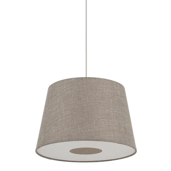 Minimalistyczna lampa wisząca tuba TUTOIA 11682 beżowa