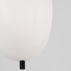 Sypialniana lampa wisząca Marc LE42723 nad łóżko łezka kropla biała czarna