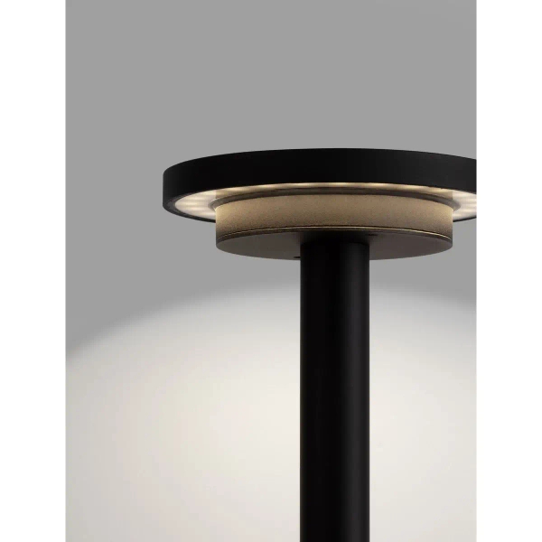 Stojąca lampka ogrodowa ALONVIA LE75154 LED 12W 3000K IP65 czarna