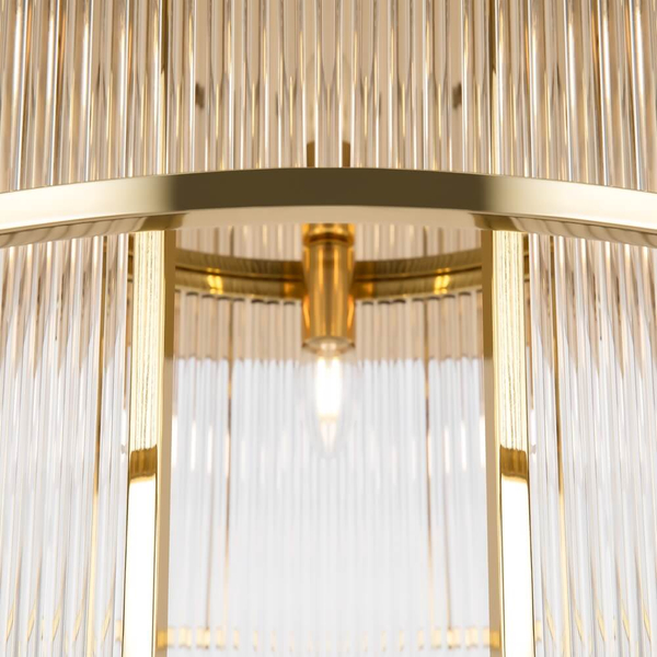 Sufitowa lampa do sypialni Frame MOD174CL-09G Maytoni nowoczesna złota