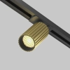 Jednofazowa lampa sufitowa szynowa Calipso TR218-1-GU10-BS mosiądz czarna