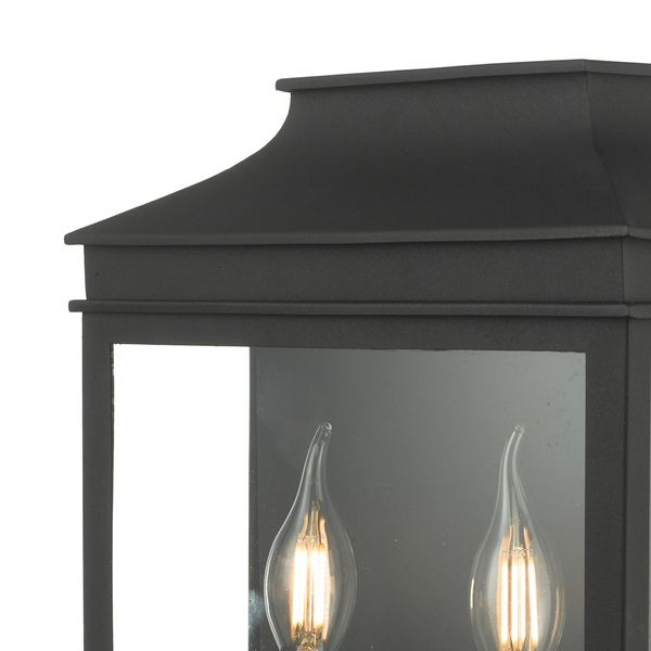 Zewnętrzny kinkiet Vapor VAP5022 Dar Lighting do ogrodu IP44 czarny