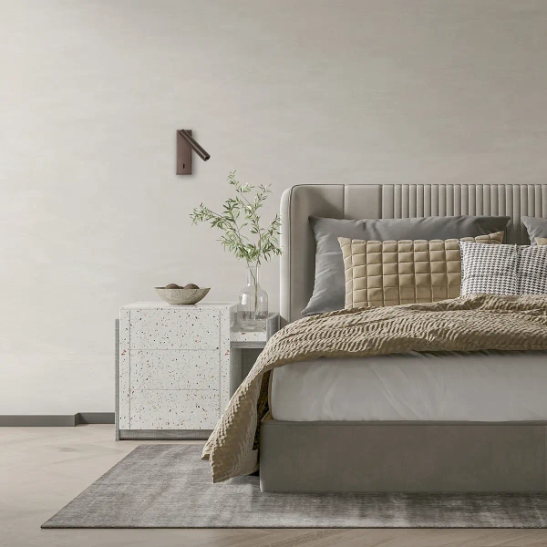 Lampa ścienna do czytania Cali WL-21017-CFF LED 2,5W 3000K brązowa