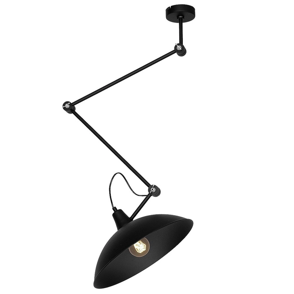 Lampa regulowana MELOS 808PL_G1 Aldex sufitowy wysięgnik czarny