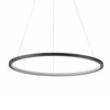 Wisząca lampa Vinola PND-56135B-080RPC-BK-3KS4K-TRDIMM Italux LED 48W 3000-4000K czarna