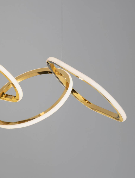 Wisząca lampa Celaya LE42759 Luces Exclusivas pierścienie LED 40W 3000K złote