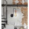 Kinkiet lampa ścienna HERPE 21-66855 metalowa industrialna miedź czarna