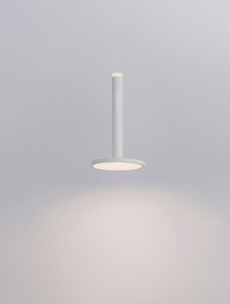 Ledowa lampa wisząca ESQUEL LE42737 11W 3000K do pokoju oprawa biała