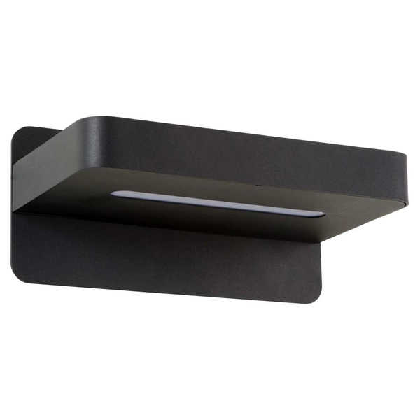 Kinkiet ścienny ATKIN 77280/05/30 LED 5W 3000K z portem USB drewno czarna