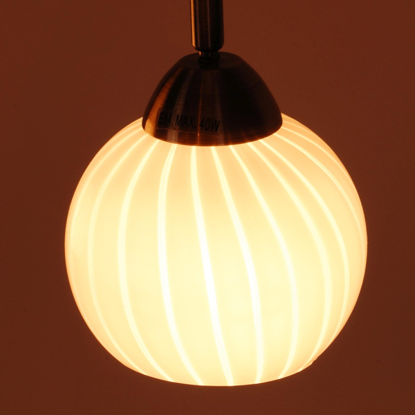 Sufitowa lampa ruchoma Atria K-C9530A/3 patyna biała