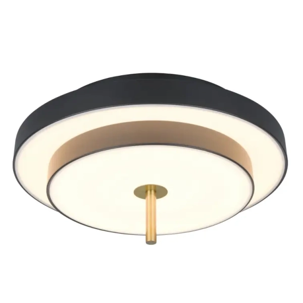 Nowoczesna sufitowa lampa Keaton 640210180 LED 34W 2300-4000K czarny