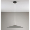 Wisząca lampa PECA LE44271 LED 17W 3000K kopuła szara czarna