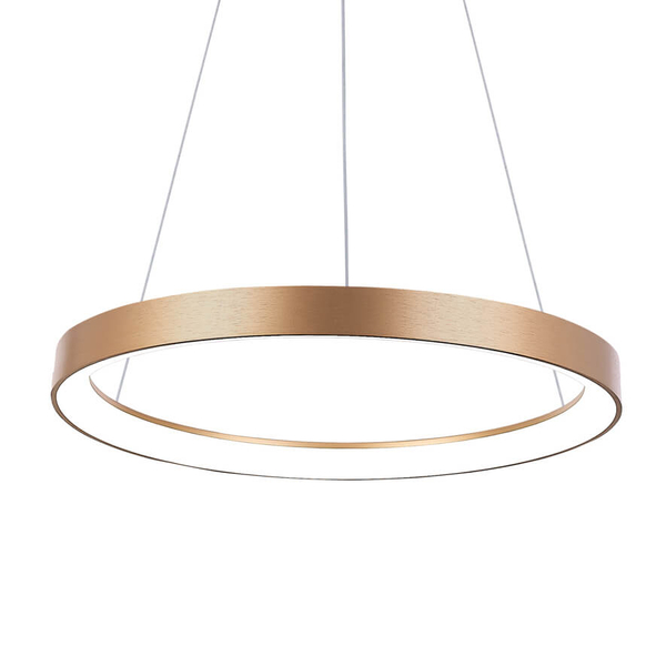 Pierścień lampa wisząca Vico PND-53675-078RPC-GD-3KS4K-TRDIMM Italux LED 60W 3000-4000K złoty