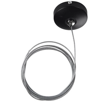 Podsufitka z kablem zasilającym Track AZ4780 do 1-faz systemu czarna