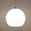 Szklana kula wisząca SL.0256 kuchenna lampa nad stół ball biała