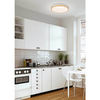 Drewniany plafon Gandava 14-75253 LED 24W 4000K okrąg biały