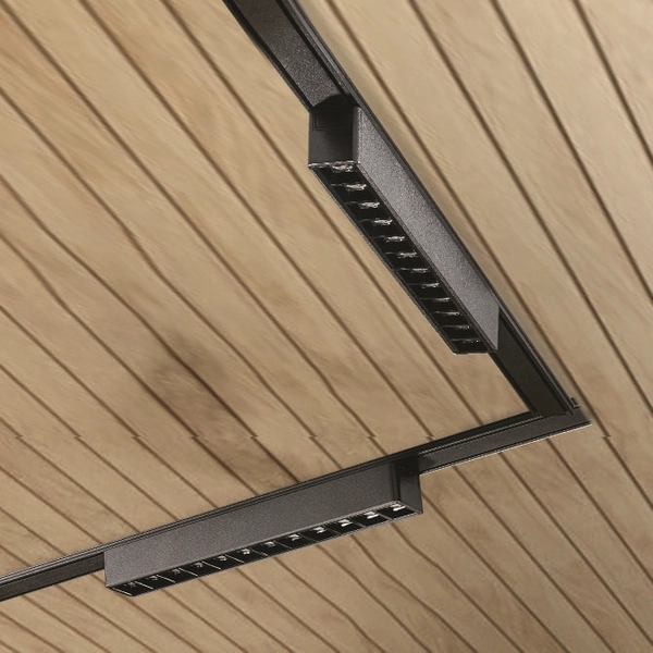 Lampa metalowa do systemu szynowego Kira AZ5294 LED 24W czarna