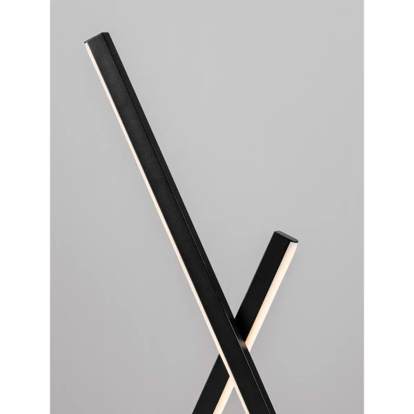 Geometryczna lampa stołowa TALVORA LE45450 LED 11W 3200K czarny