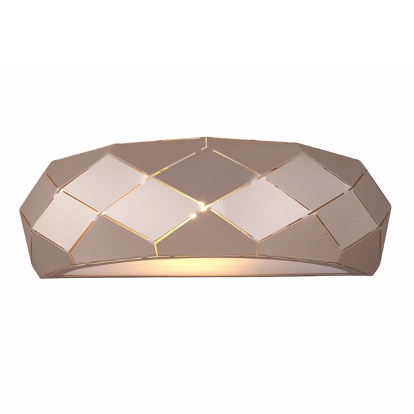 Półokrągła lampa ścienna Reus LP-8069/1W GD Light Prestige złota