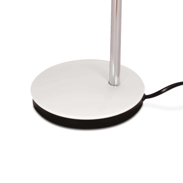 Stojąca lampa biurkowa Kajtek K-MT-200 do gabinetu biała