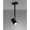 Sufitowa lampa metalowa SL.1074 czarny spot do przedpokoju