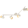 Lampa sufitowa reflektorki Arezzo 73686 Saxby biała chrom
