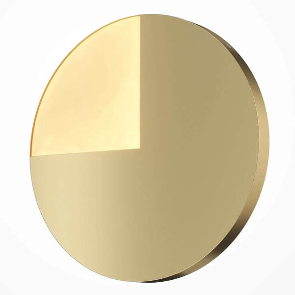 Naścienny kinkiet Jupiter MOD320WL-L12BS3K LED 12W mosiądz