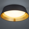 LAMPA sufitowa PONTS R62871879 RL Light abażurowa OPRAWA plafon LED 18W 3000K okrągły czarny