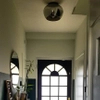 Sufitowa lampa loft Judi 45177/30/65 Lucide do sypialni przydymiona czarna