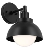 Lampa wisząca/ścienna/sufitowa Niva KL-NIVA-1W-1P-BK metalowa biała czarna