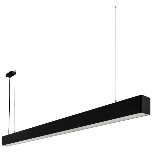 Wisząca oprawa liniowa Traversi PRD-5470-170-BK-830-PN Italux LED 53W 3000K czarna