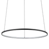 Zwisająca lampa nad stół ring Circolo 10863 Nowodvorski LED 18W 4000K czarna