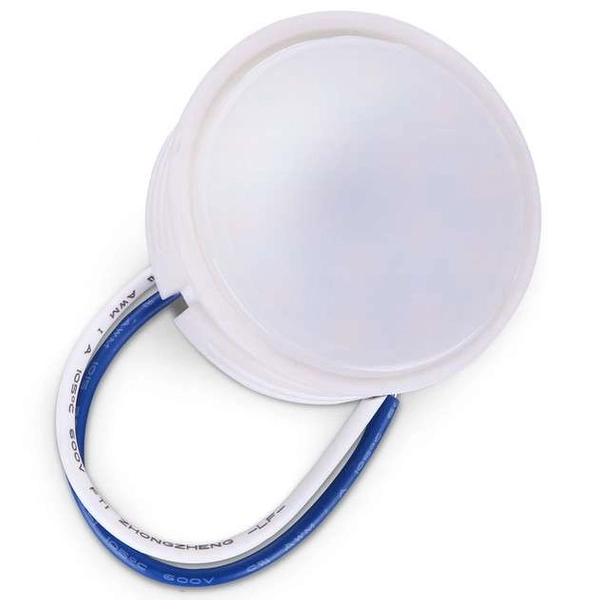 Sufitowa LAMPA plafon SLP2031 + SLP2026 MDECO metalowa OPRAWA kwadratowa LED 5W 2800K - 3300K downlight chrom