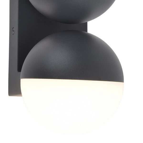 Podwójna lampa zewnętrzna LOOMA 5138003118 LED 7,8W 3000K IP54 biała szara