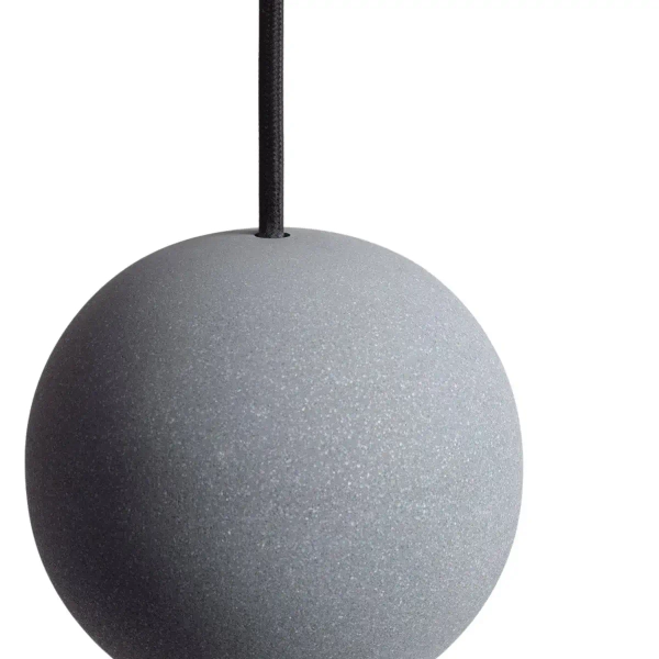 Podwójna lampa wisząca Dizzaro ABR-LWSM-DIZZ4 z cementu szara biała