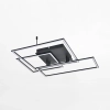 Nowoczesny plafon AVENIR DH190827BBK LED 50W 4000K kwadraty czarny