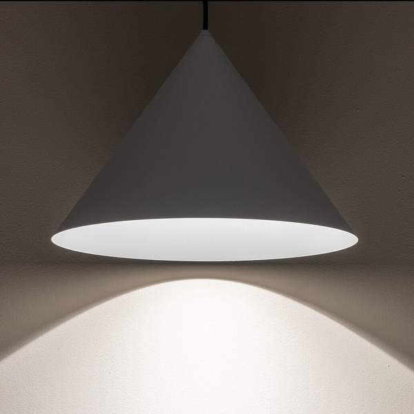 Zwisowa lampa z kloszem Zenith 10878 Nowodvorski nad stół jedwabisty szary