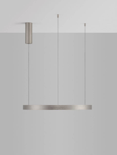 Pierścieniowa lampa wisząca ZACAPU LE42791 Luces Exclusivas LED 42W 3000K srebrna