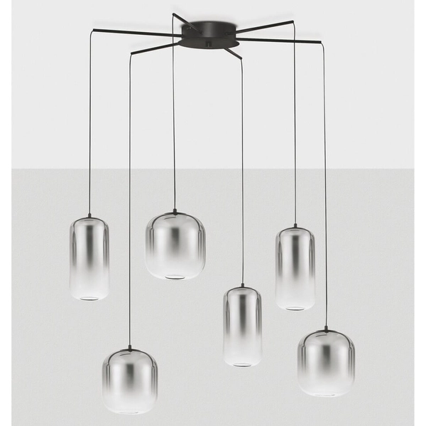 Salonowa lampa wisząca pająk ANUCO LE44614 LED 25W 3000K szary