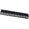 Natynkowa sufitowa lampa Midi 10056 Nowodvorski LED 40W 3000K czarna