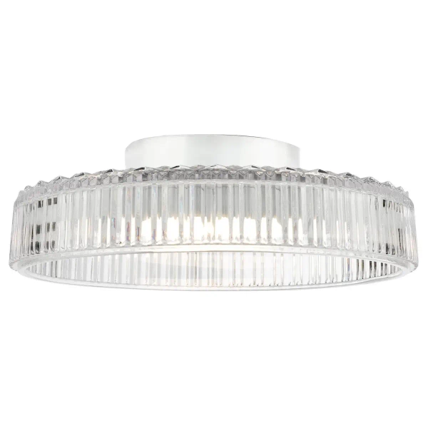 Kryształowy plafon Leena LEE5208 LED 16W 2700K okrągły chrom