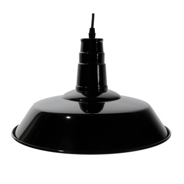 Lampa wisząca nad stół Retro ABR-LWRG-B Abruzzo do jadalni czarna