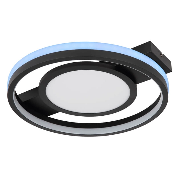 Plafon okrągły Gisell 41393-40 LED 40W 3000-6500K ściemniacz czarny