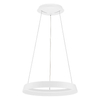 Wisząca lampa ring do sypialni BATALLAS LE44785 LED 38W 3000K biała