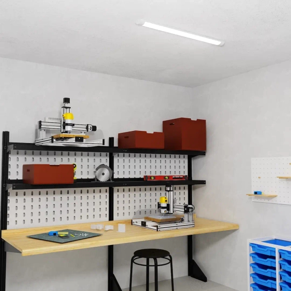 Sufitowa lampa podłużna EK9839 LED 27W 4000K natynkowa biała