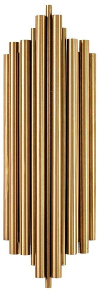 Lampa ścienna Harmonic MSE010100304 metalowe rurki złote