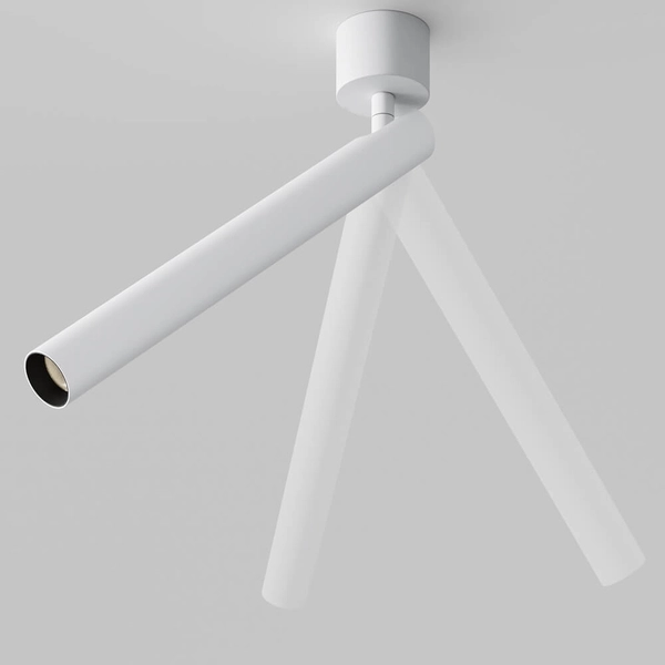 Nasufitowa lampa regulowana Focus C141CL-L300-6W3K-W LED 6W 3000K biała