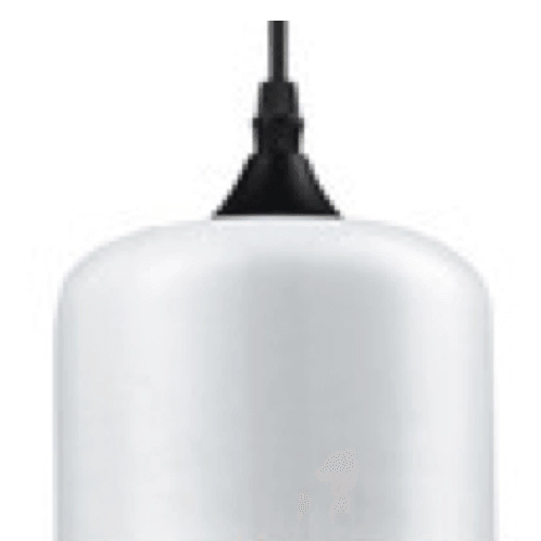 LAMPA wisząca CGORE1WH COPEL loftowa OPRAWA tuba ZWIS szklany biały bursztynowy