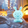 Stołowa lampka dekoracyjna KRÓLIK 327048 LED 2,5W USB dziecięca niebieska