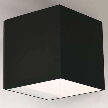 Kinkiet LAMPA ścienna KANI 4428 Shilo metalowa OPRAWA kostka cube przyścienna czarna